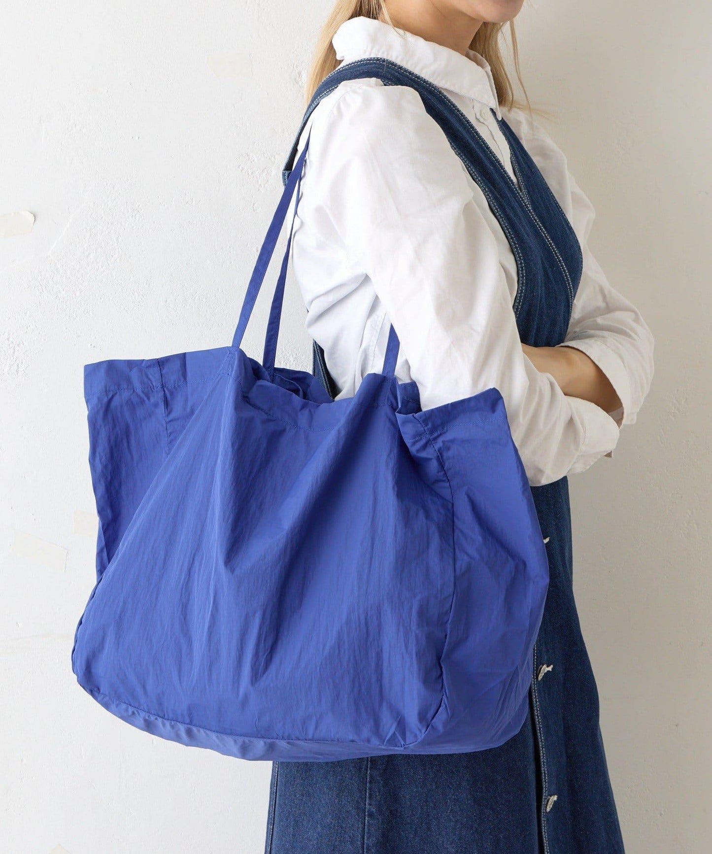 可摺疊尼龍兩用托特包