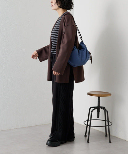 防潑水/超輕量300g抽繩單肩包