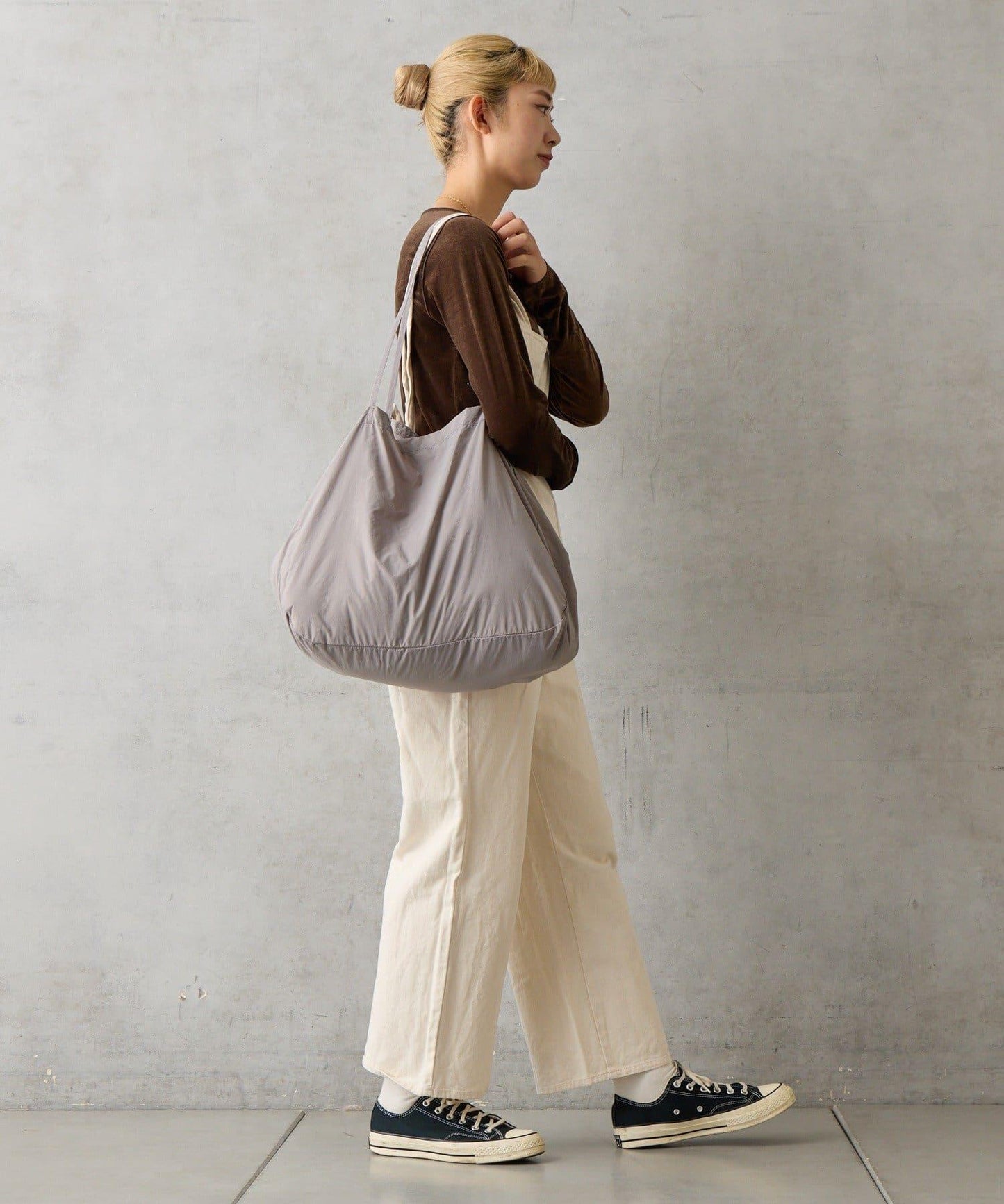 可摺疊尼龍兩用托特包