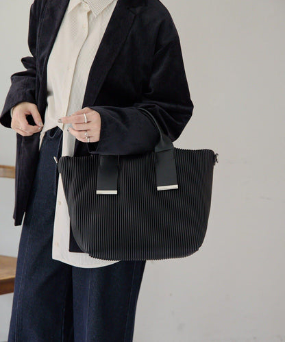 A4尺寸適用百褶托特包