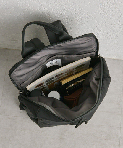 防潑水/A4尺寸兼容抽繩雙肩包