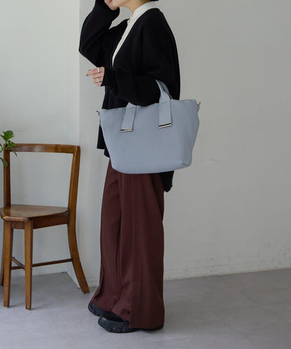 A4尺寸適用百褶托特包