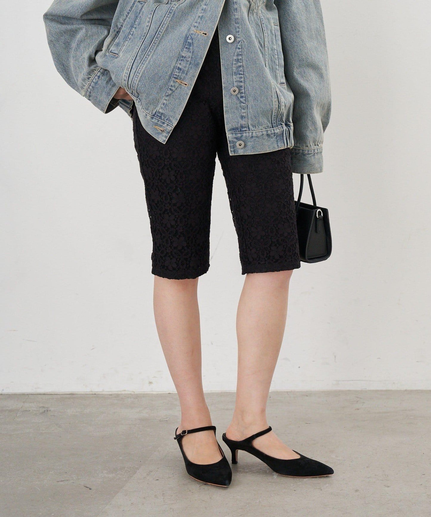 【26SS】蕾絲騎行短褲