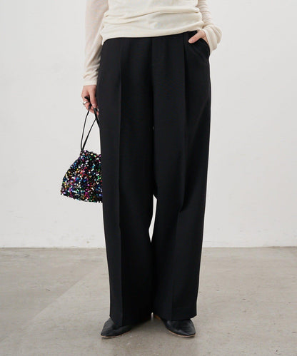 【26SS】寬鬆褶皺長褲