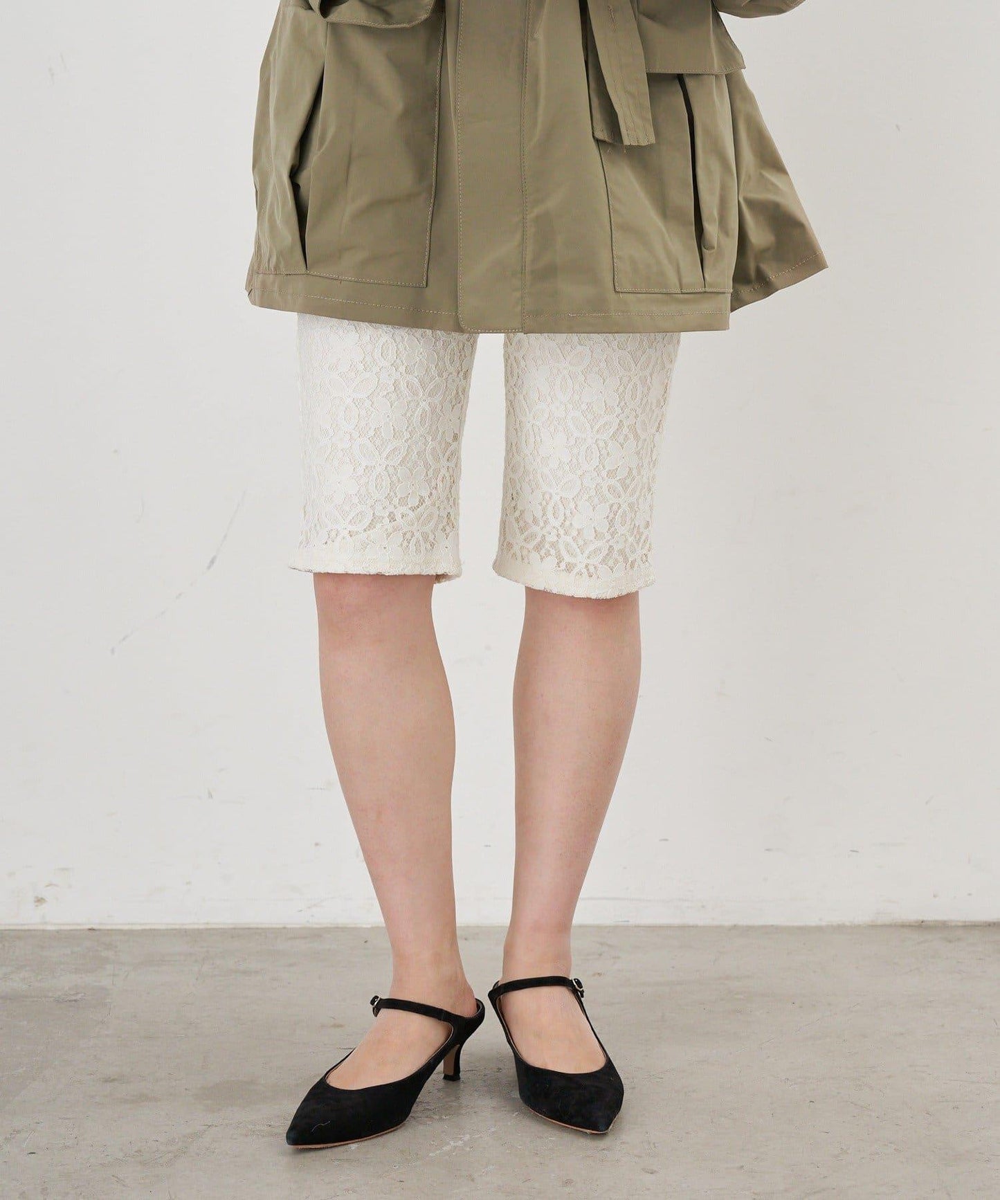 【26SS】蕾絲騎行短褲