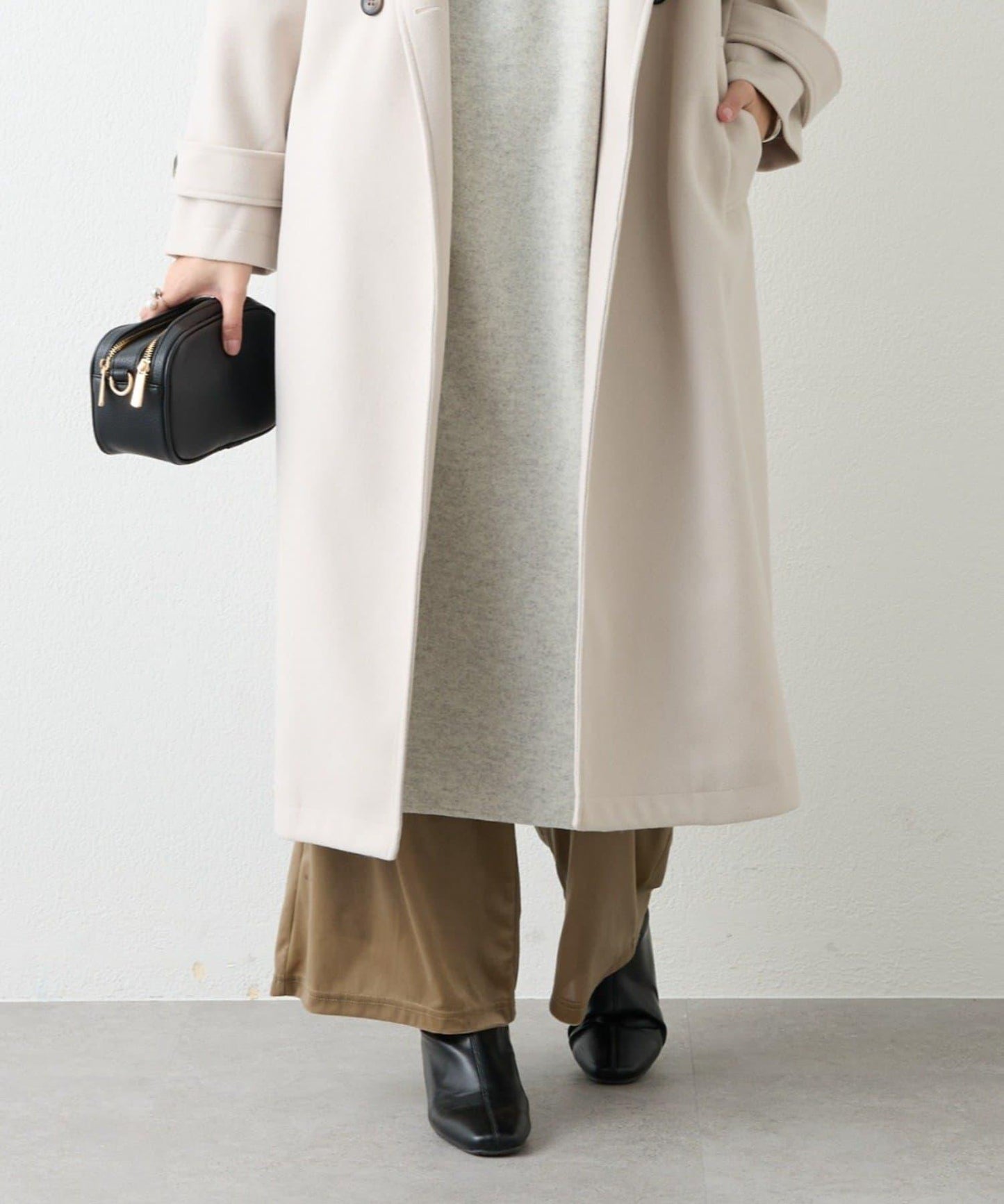 舒適穿著感透視天鵝絨休閒褲