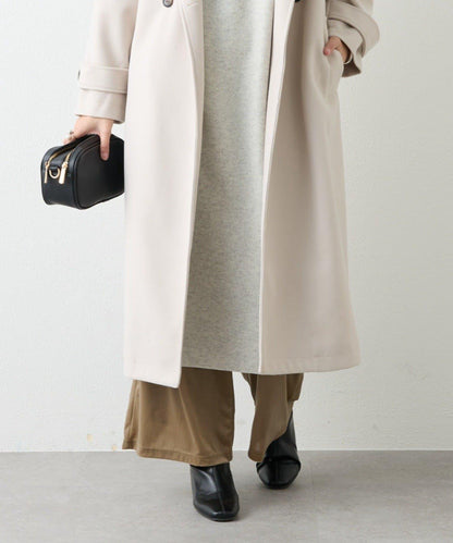 舒適穿著感透視天鵝絨休閒褲