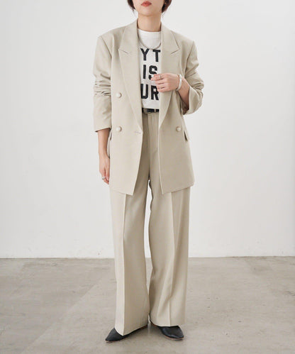 【26SS】寬鬆褶皺長褲