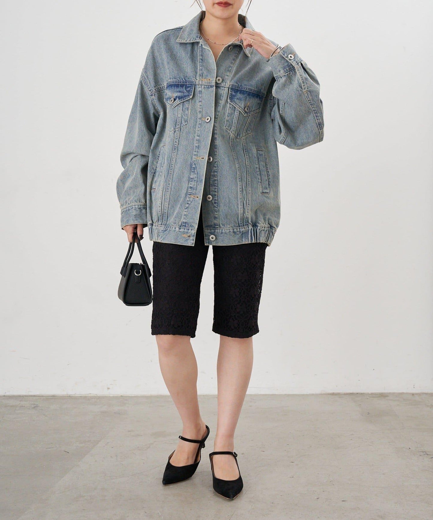 【26SS】蕾絲騎行短褲