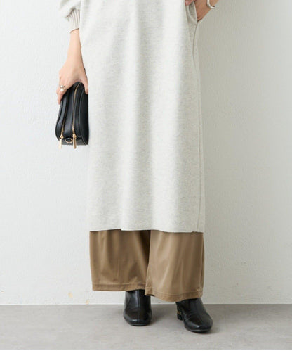 舒適穿著感透視天鵝絨休閒褲