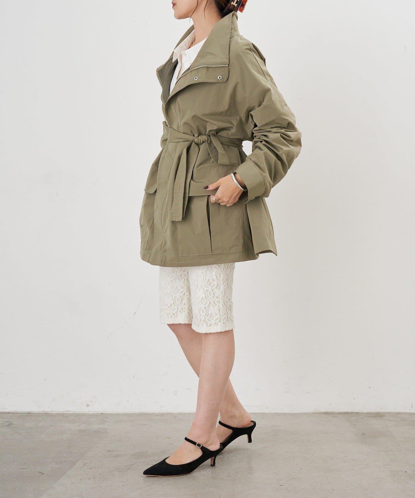 【26SS】蕾絲騎行短褲