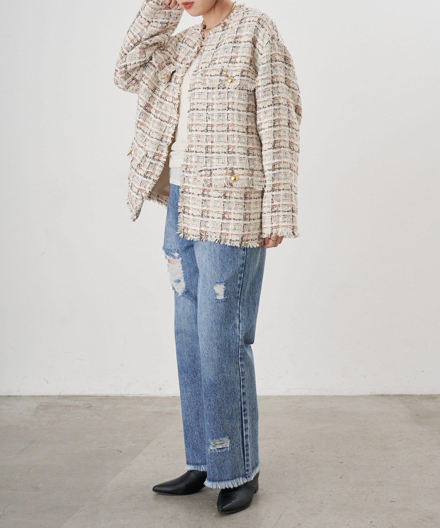 【26SS】破洞牛仔褲