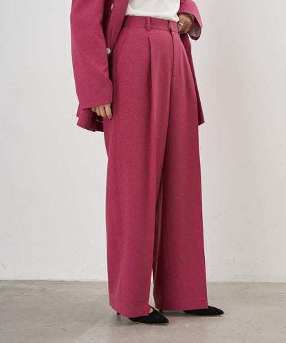 【26SS】寬鬆褶皺長褲