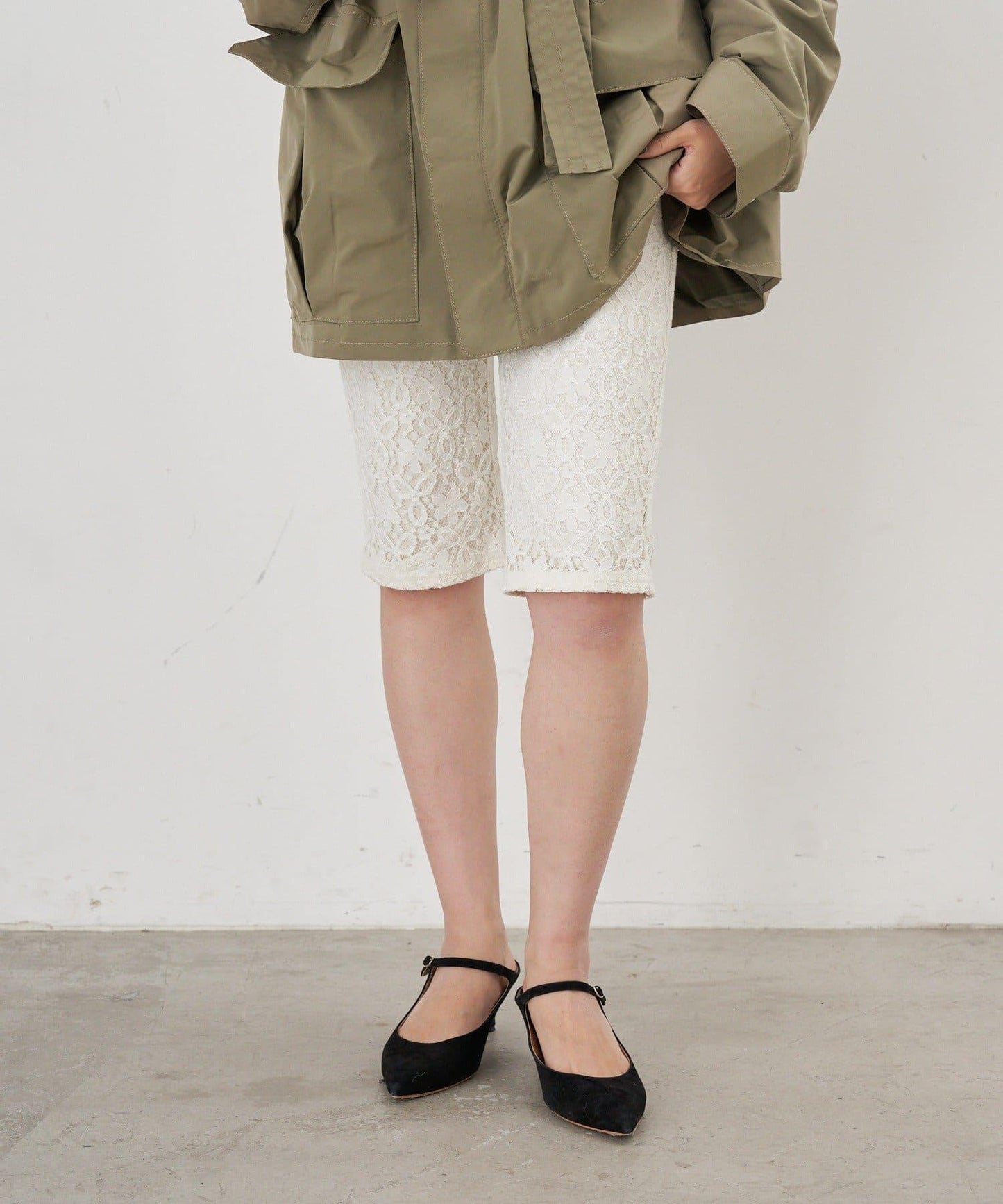 【26SS】蕾絲騎行短褲