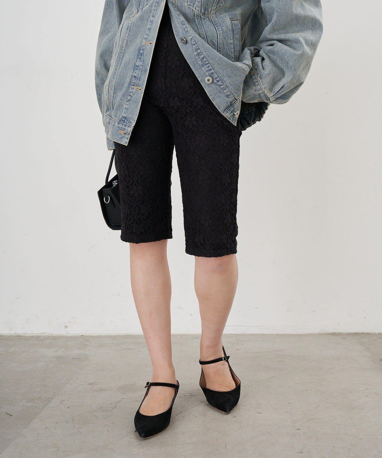 【26SS】蕾絲騎行短褲