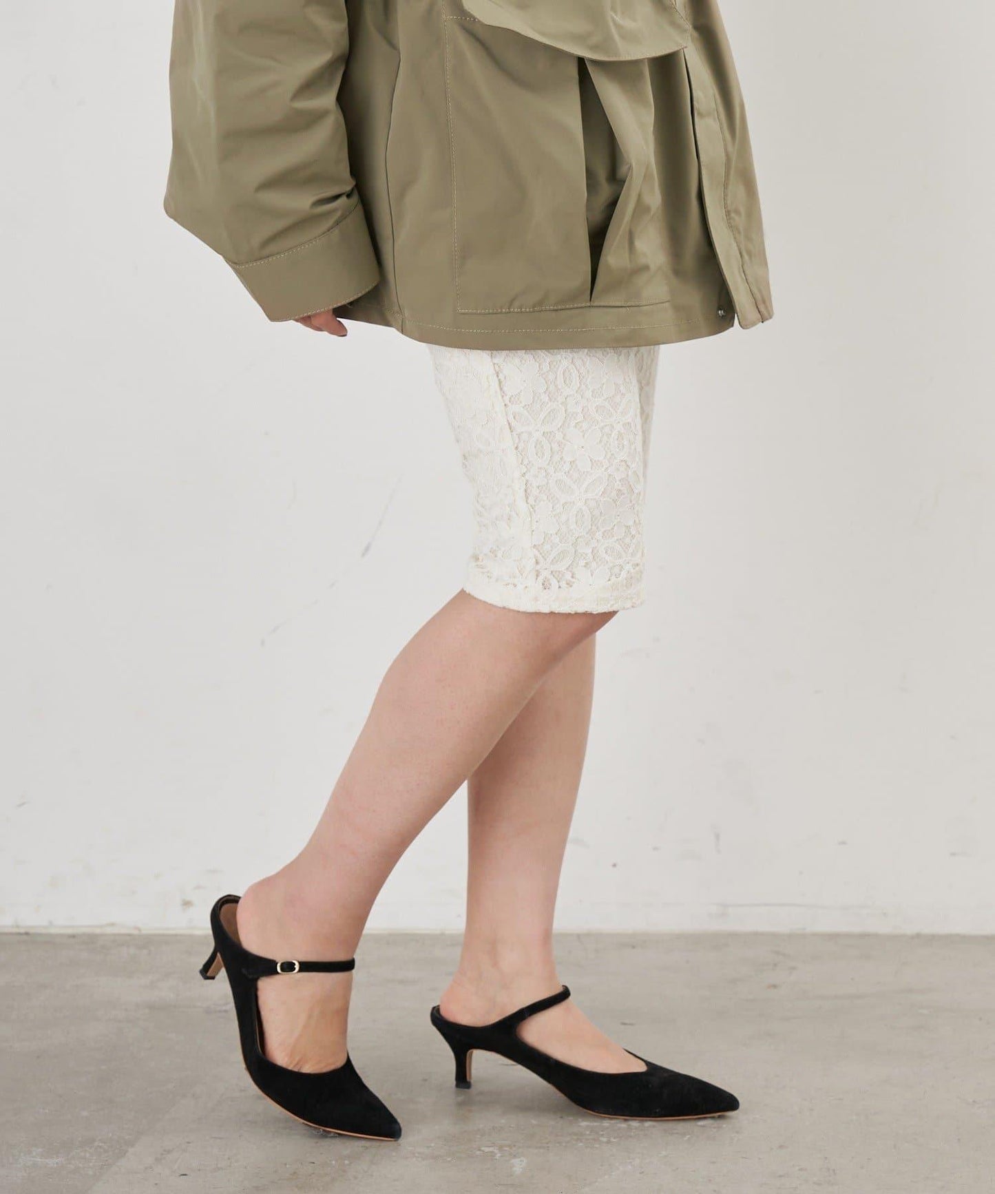 【26SS】蕾絲騎行短褲