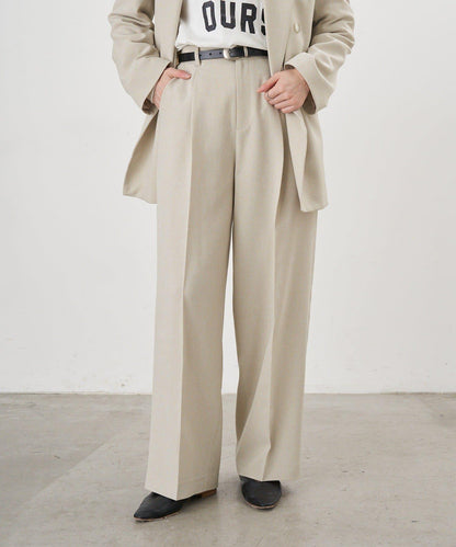 【26SS】寬鬆褶皺長褲