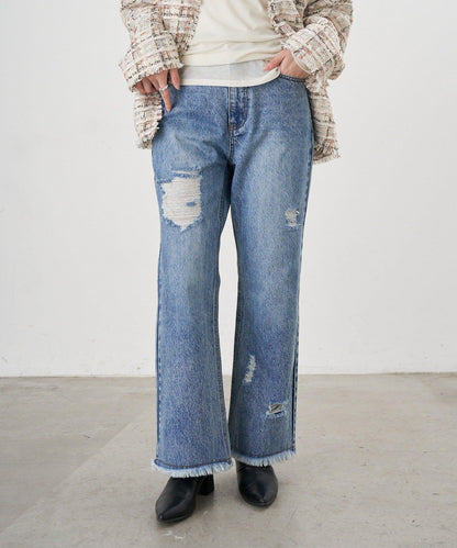 【26SS】破洞牛仔褲
