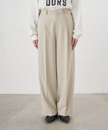 【26SS】寬鬆褶皺長褲