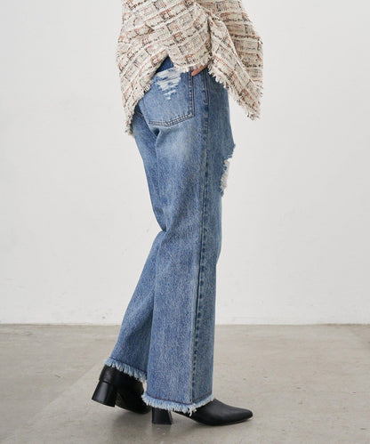 【26SS】破洞牛仔褲