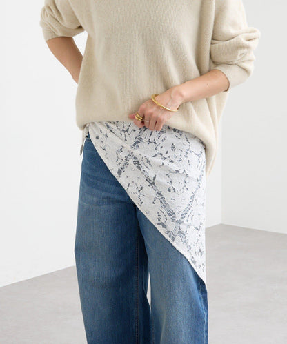 【à Nice (ア ・ニース)】手工蕾絲披肩