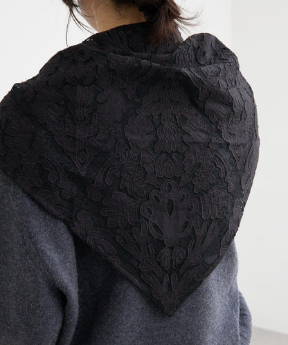 【à Nice (ア ・ニース)】手工蕾絲披肩