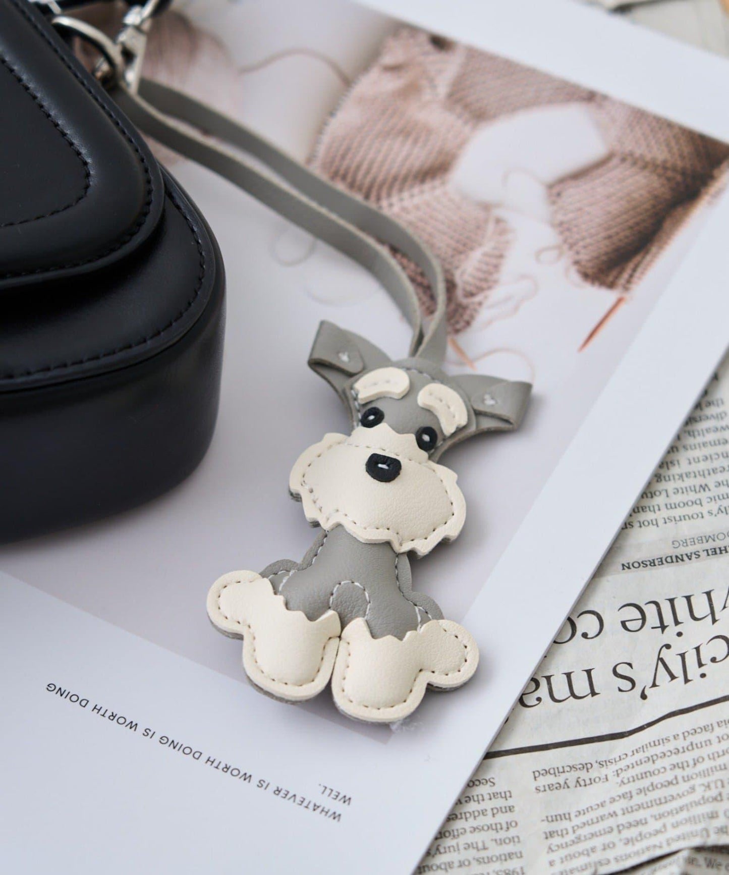 全5色！雪納瑞掛件