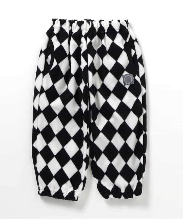 滿印抓絨長褲（可成套搭配） 十分褲