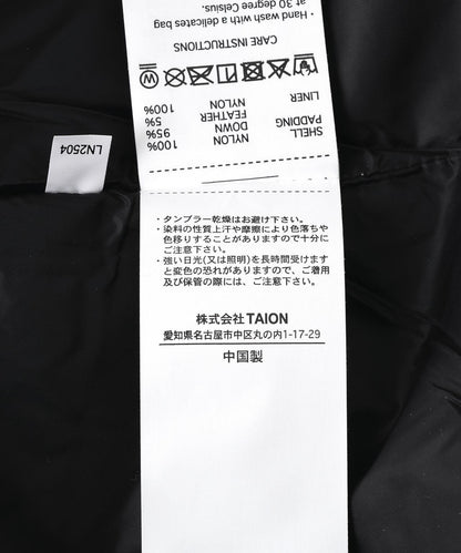 TAION CITY圓領羽絨夾克【女款】