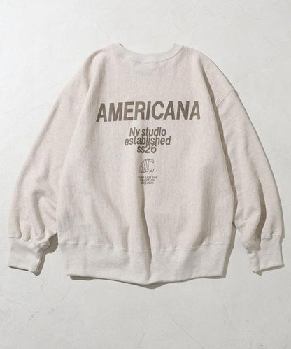 特別雙面印花圓領衛衣 / 標誌印花