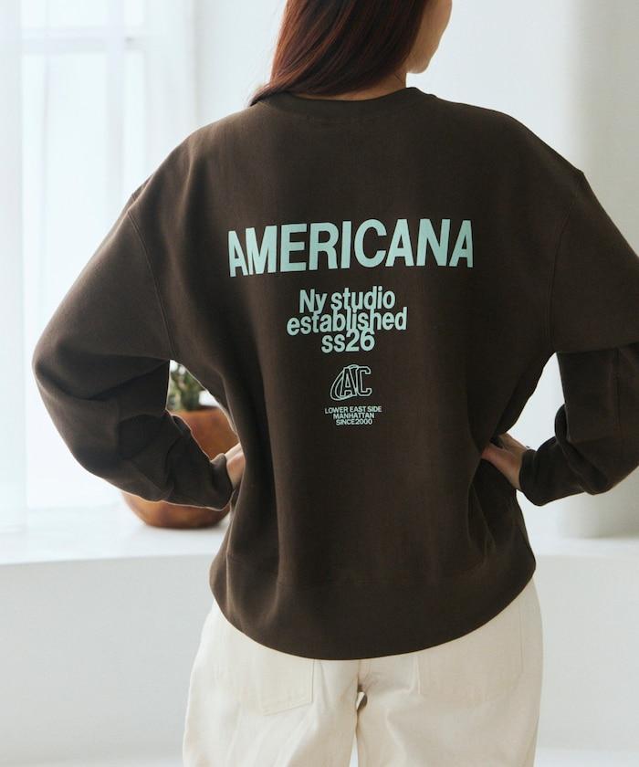 特別雙面印花圓領衛衣 / 標誌印花