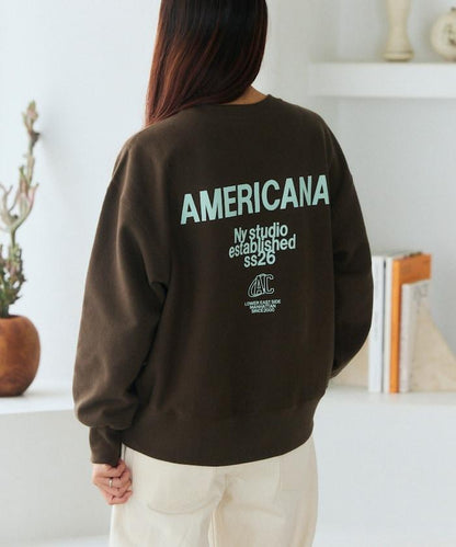 特別雙面印花圓領衛衣 / 標誌印花