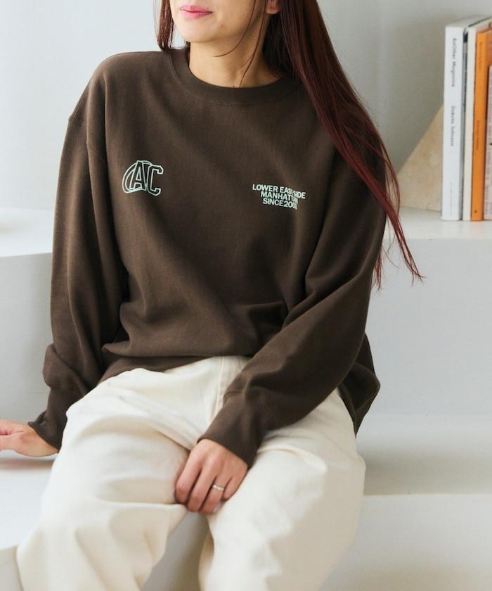 特別雙面印花圓領衛衣 / 標誌印花