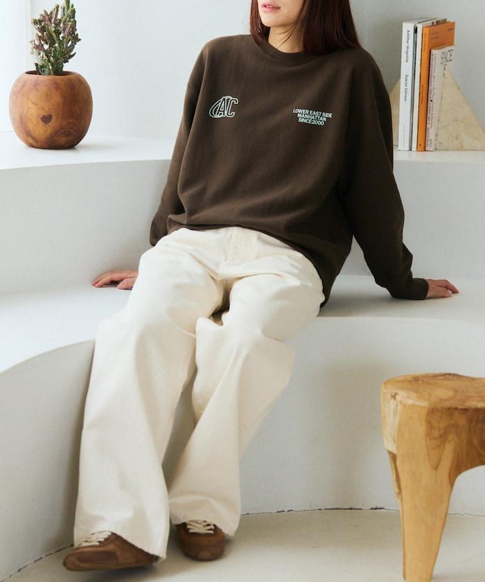 特別雙面印花圓領衛衣 / 標誌印花