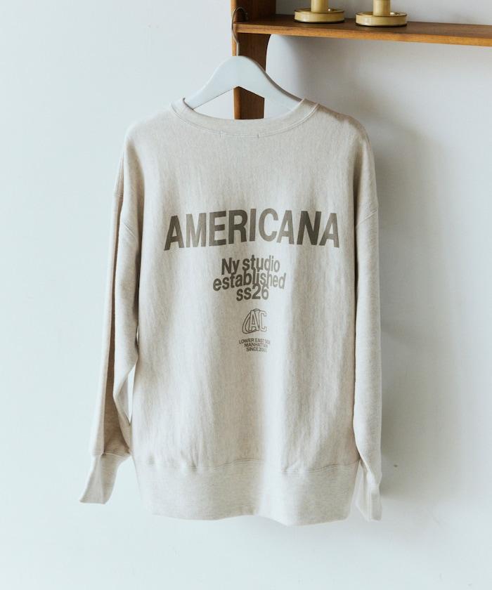 特別雙面印花圓領衛衣 / 標誌印花