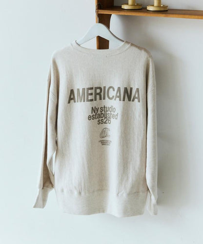 特別雙面印花圓領衛衣 / 標誌印花