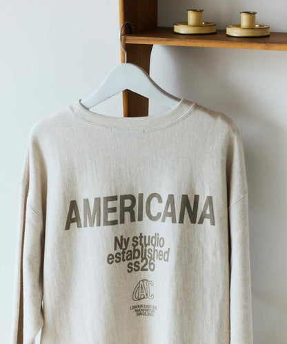 特別雙面印花圓領衛衣 / 標誌印花