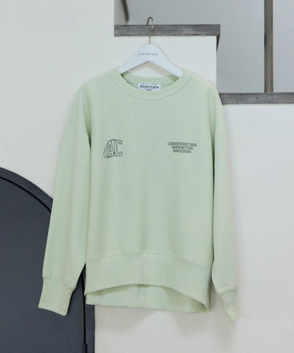 特別雙面印花圓領衛衣 / 標誌印花