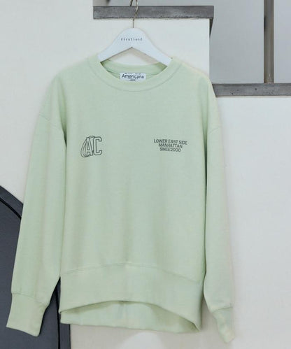 特別雙面印花圓領衛衣 / 標誌印花