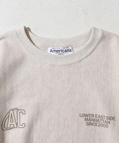 特別雙面印花圓領衛衣 / 標誌印花