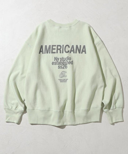 特別雙面印花圓領衛衣 / 標誌印花