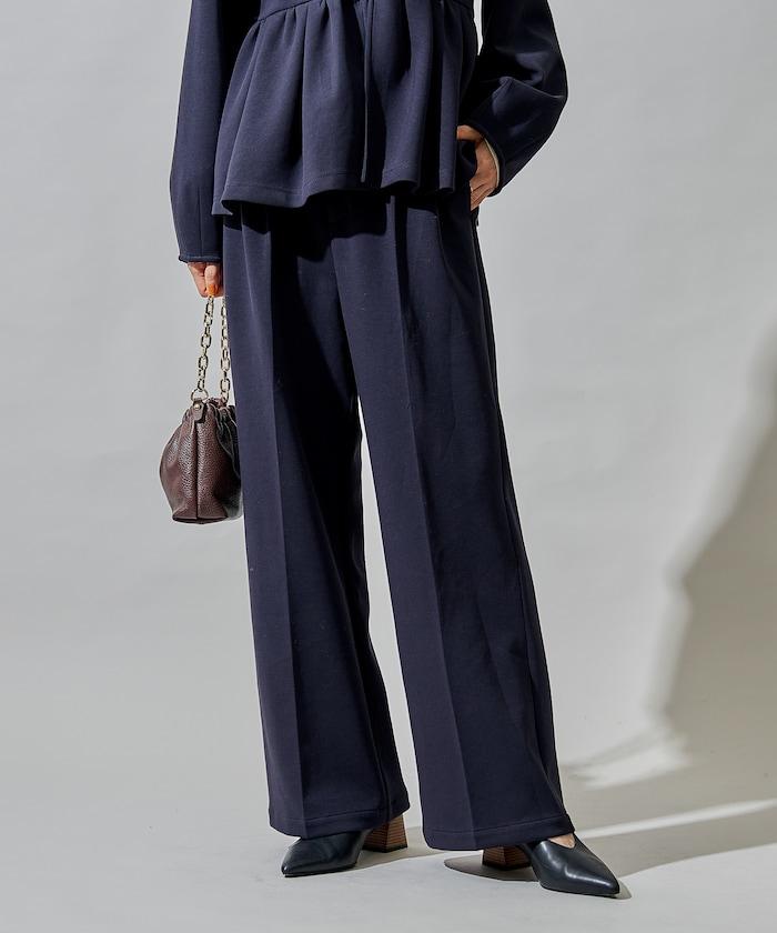 箱型荷葉邊開衫套裝