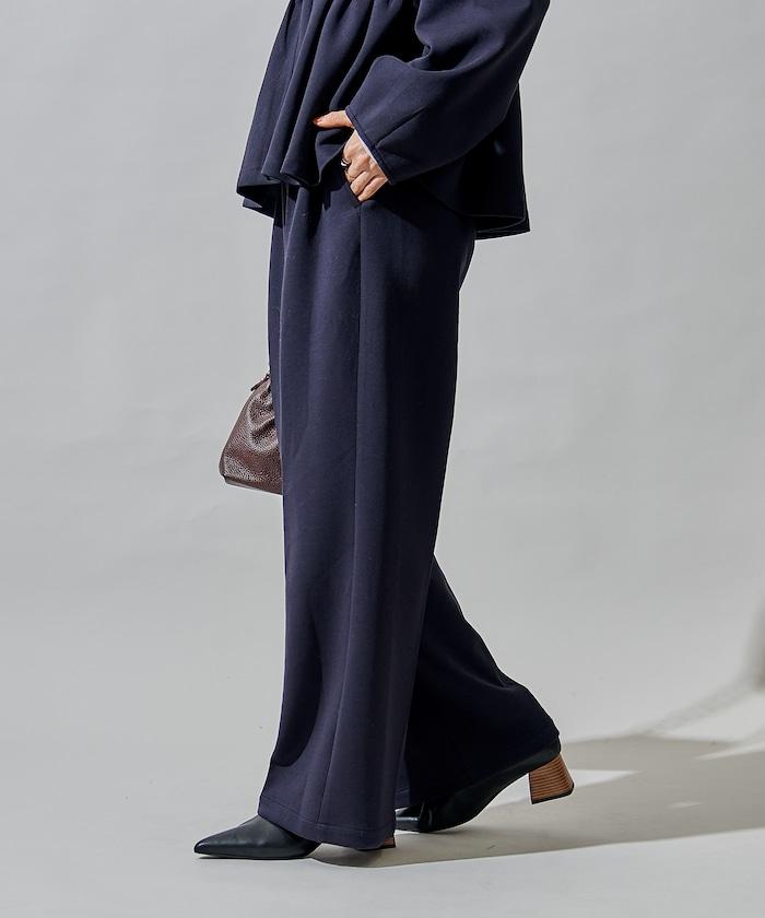 箱型荷葉邊開衫套裝