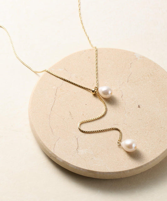 珍珠Y字型項鍊