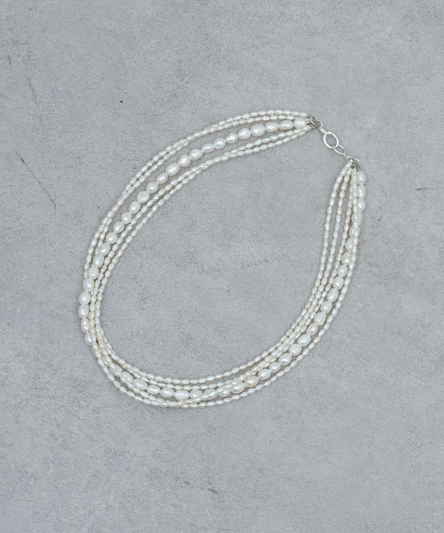 MIX珍珠五連項鍊