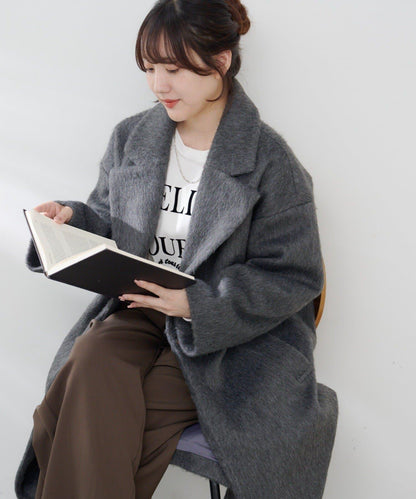 毛邊切斯特大衣