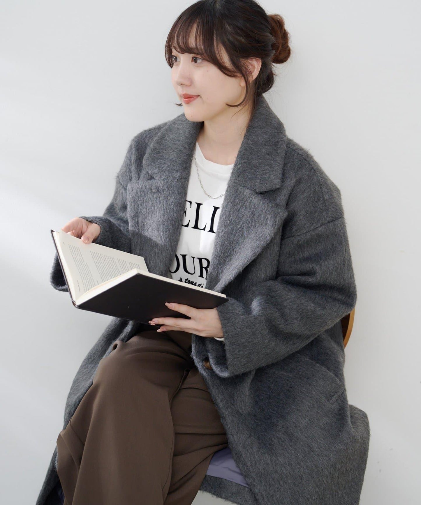 毛邊切斯特大衣