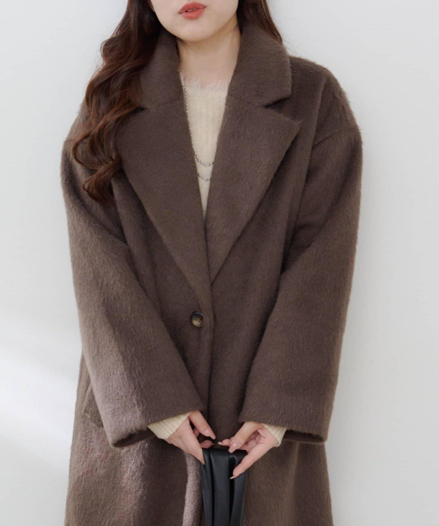 毛邊切斯特大衣