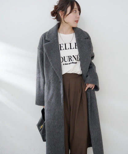 毛邊切斯特大衣