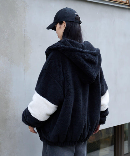 【復刻】長絨抓絨寬鬆連帽衛衣